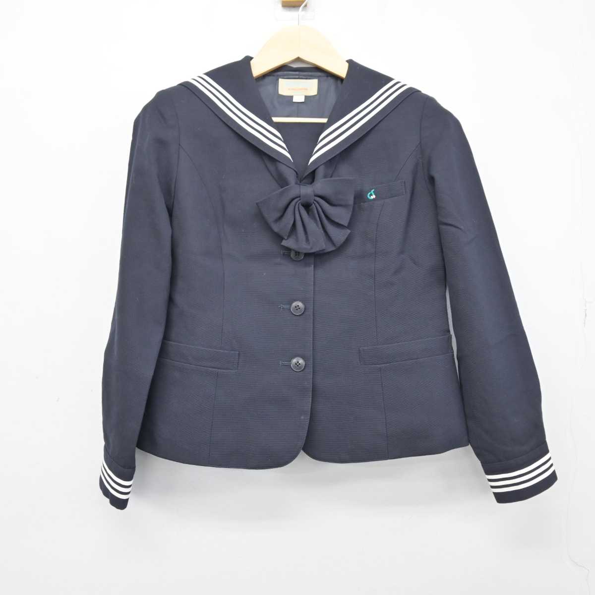 【中古】東京都 大田桜台高等学校 女子制服 3点 (セーラー服・スカート) sf048044