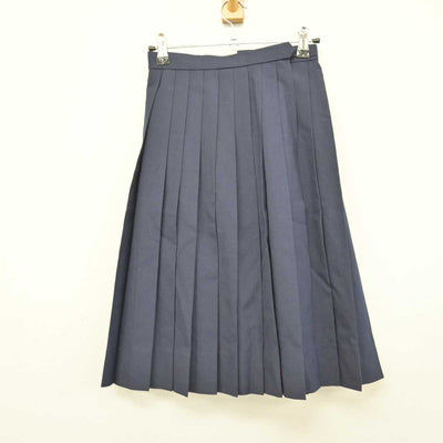 【中古】長崎県 大村市立郡中学校 女子制服 2点 (セーラー服・スカート) sf048049