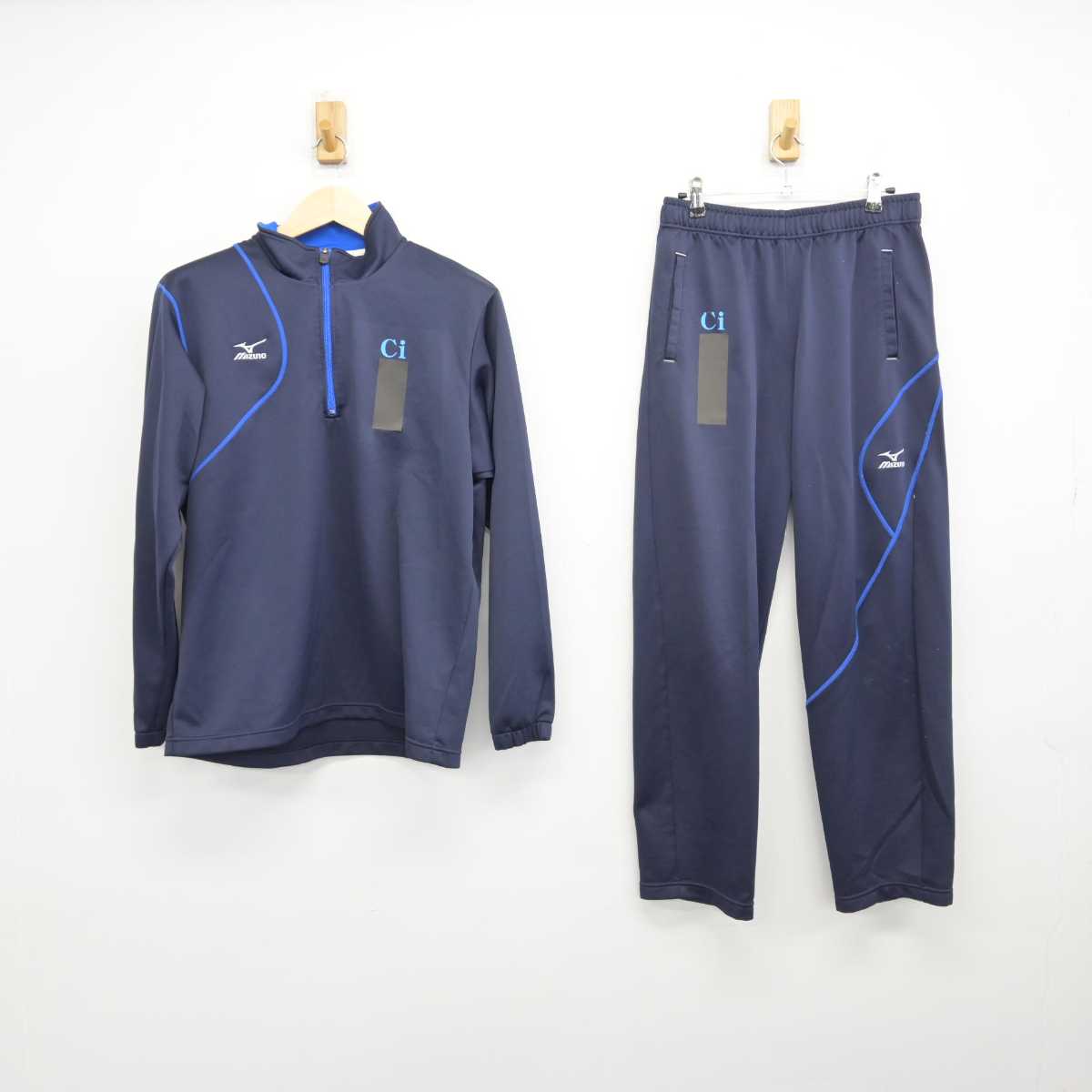 【中古】新潟県 新潟工業高等学校 男子制服 2点 (ジャージ 上・ジャージ 下) sf048054