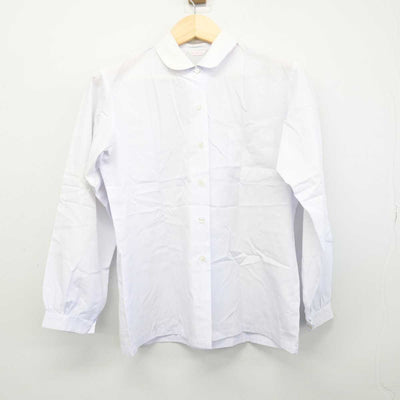 【中古】岡山県 岡山市立富山中学校 女子制服 3点 (ブレザー・シャツ・スカート) sf048070