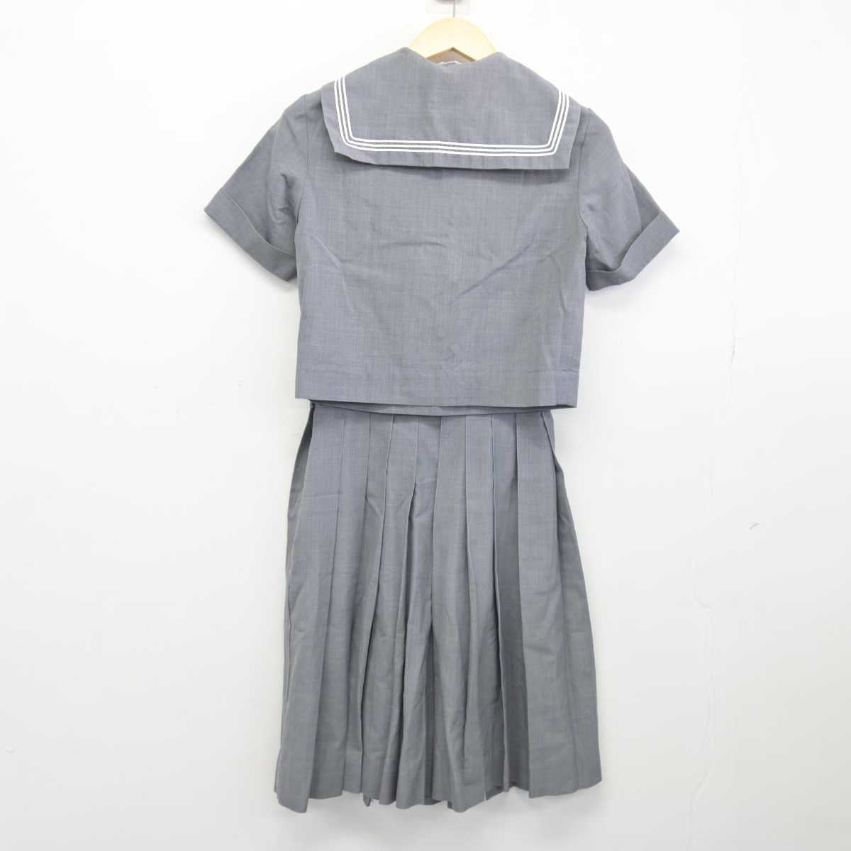 【中古】熊本県 済々黌高等学校 女子制服 4点 (セーラー服・スカート) sf048076