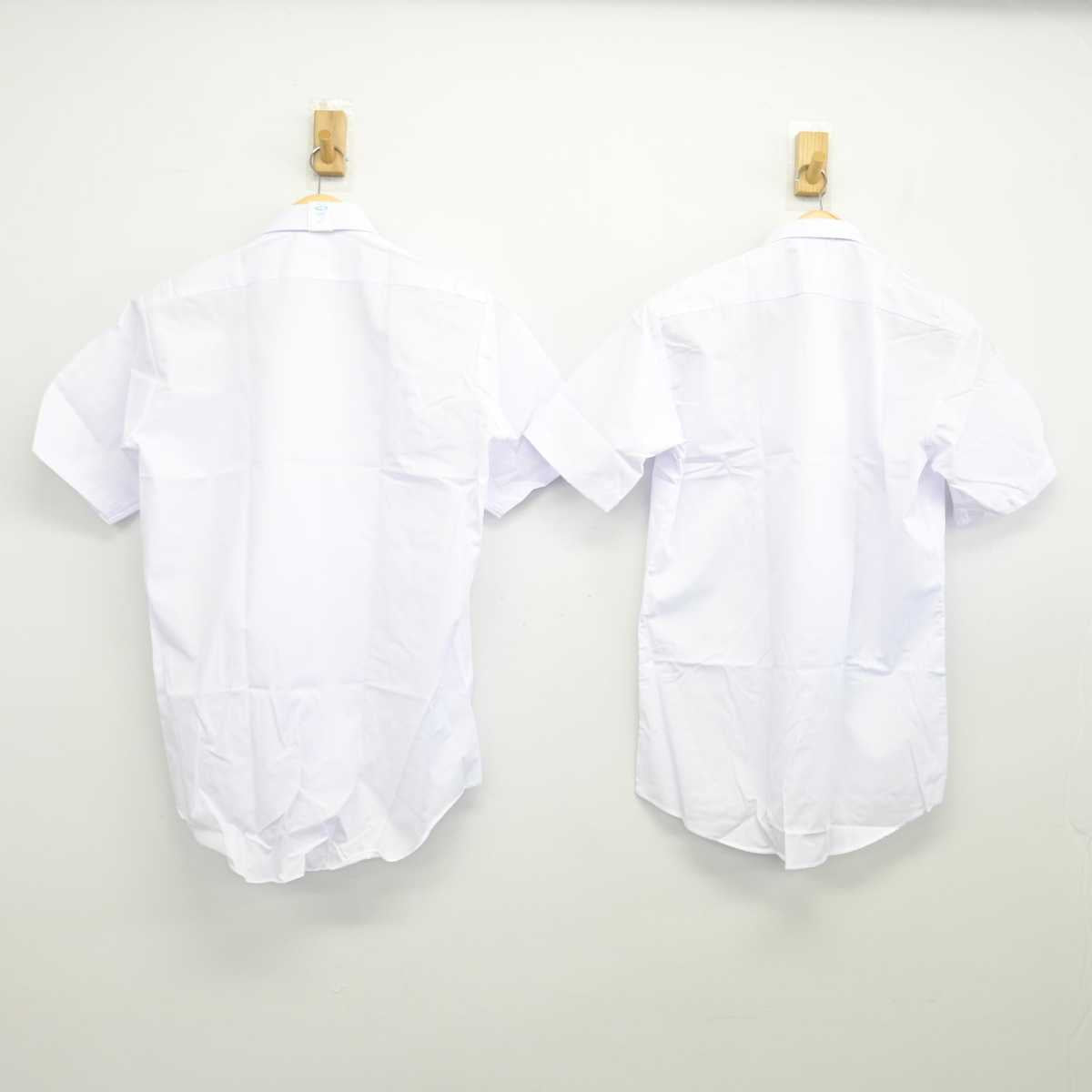 【中古】埼玉県 菖蒲中学校 男子制服 2点 (シャツ・シャツ) sf048089