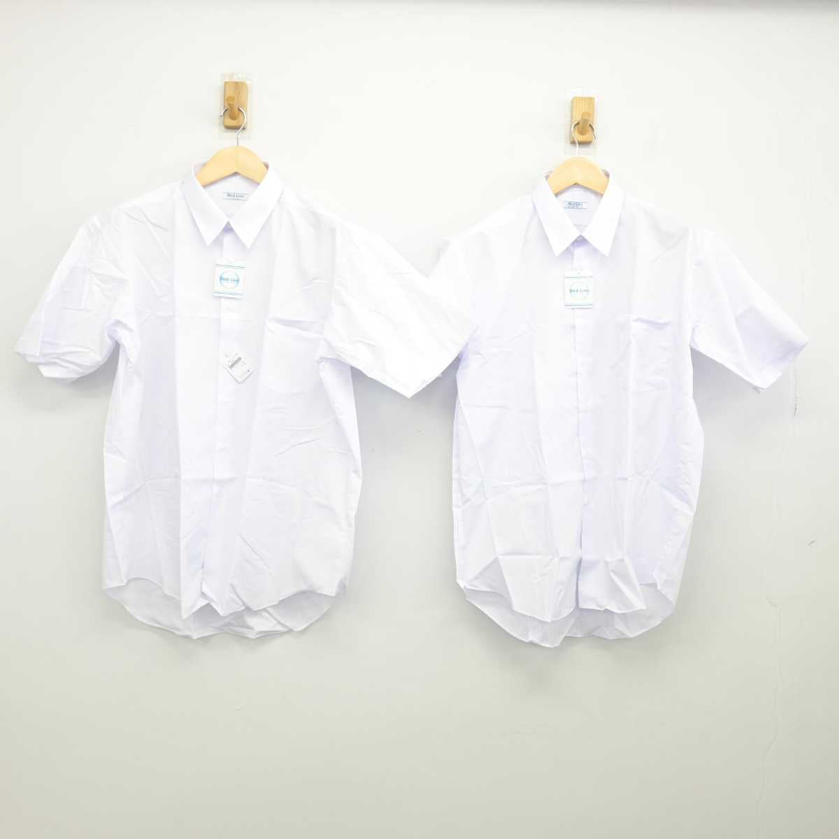 【中古】埼玉県 菖蒲中学校 男子制服 2点 (シャツ・シャツ) sf048090