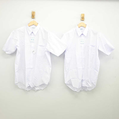 【中古】埼玉県 菖蒲中学校 男子制服 2点 (シャツ・シャツ) sf048090