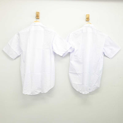 【中古】埼玉県 菖蒲中学校 男子制服 2点 (シャツ・シャツ) sf048090