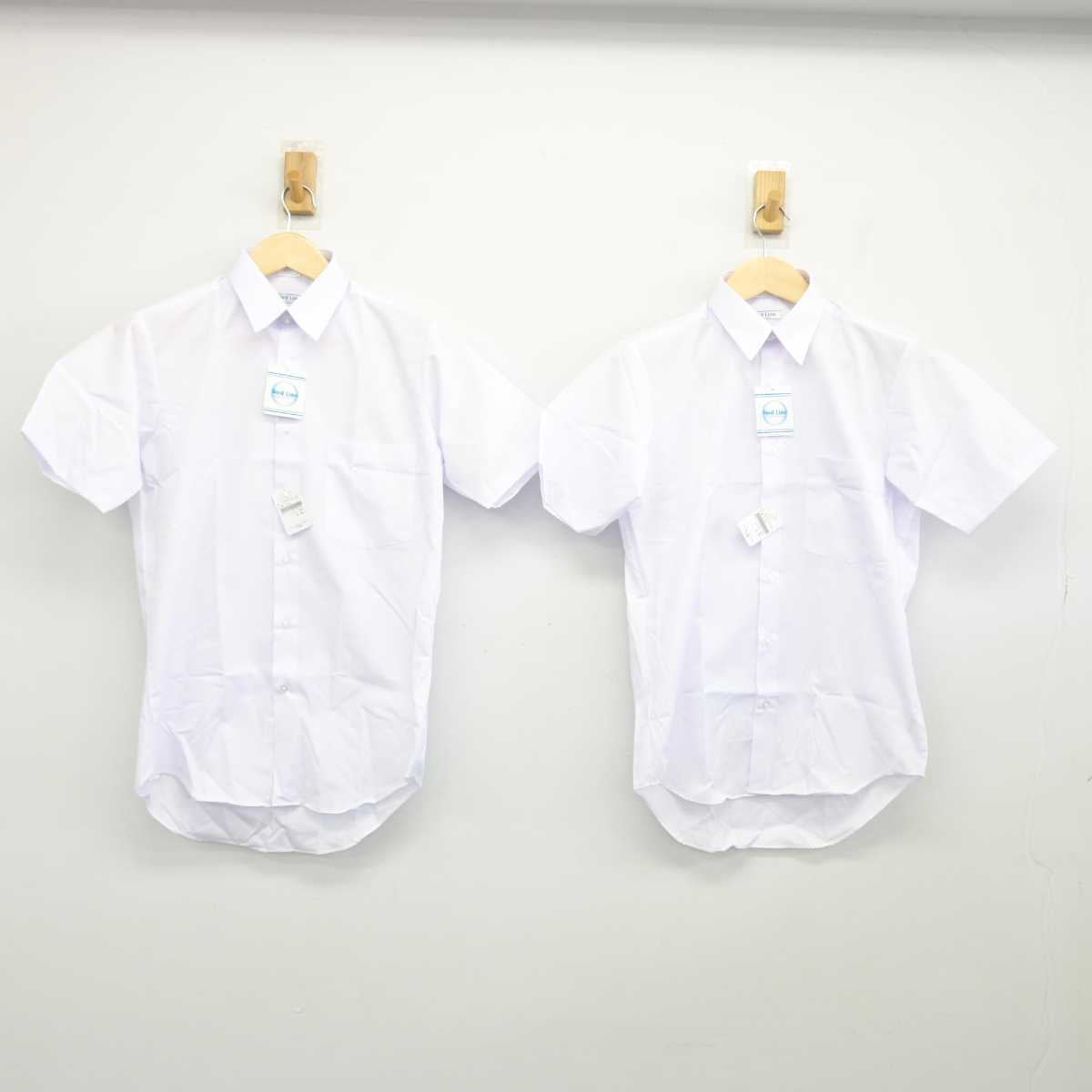 【中古】埼玉県 菖蒲中学校 男子制服 2点 (シャツ・シャツ) sf048094