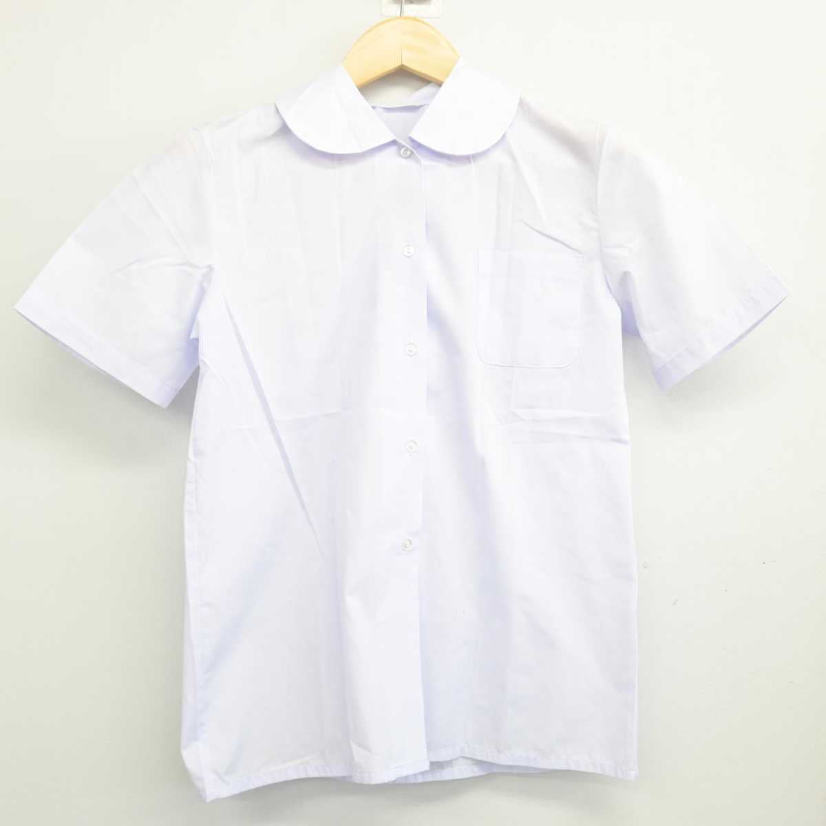 【中古】埼玉県 富山中学校 女子制服 3点 (ニットベスト・シャツ・スカート) sf048097