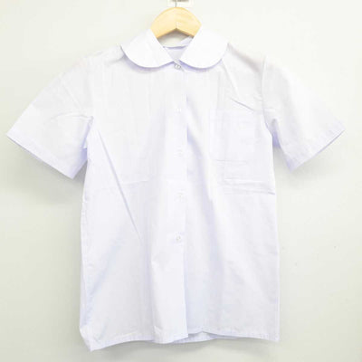 【中古】埼玉県 富山中学校 女子制服 3点 (ニットベスト・シャツ・スカート) sf048097