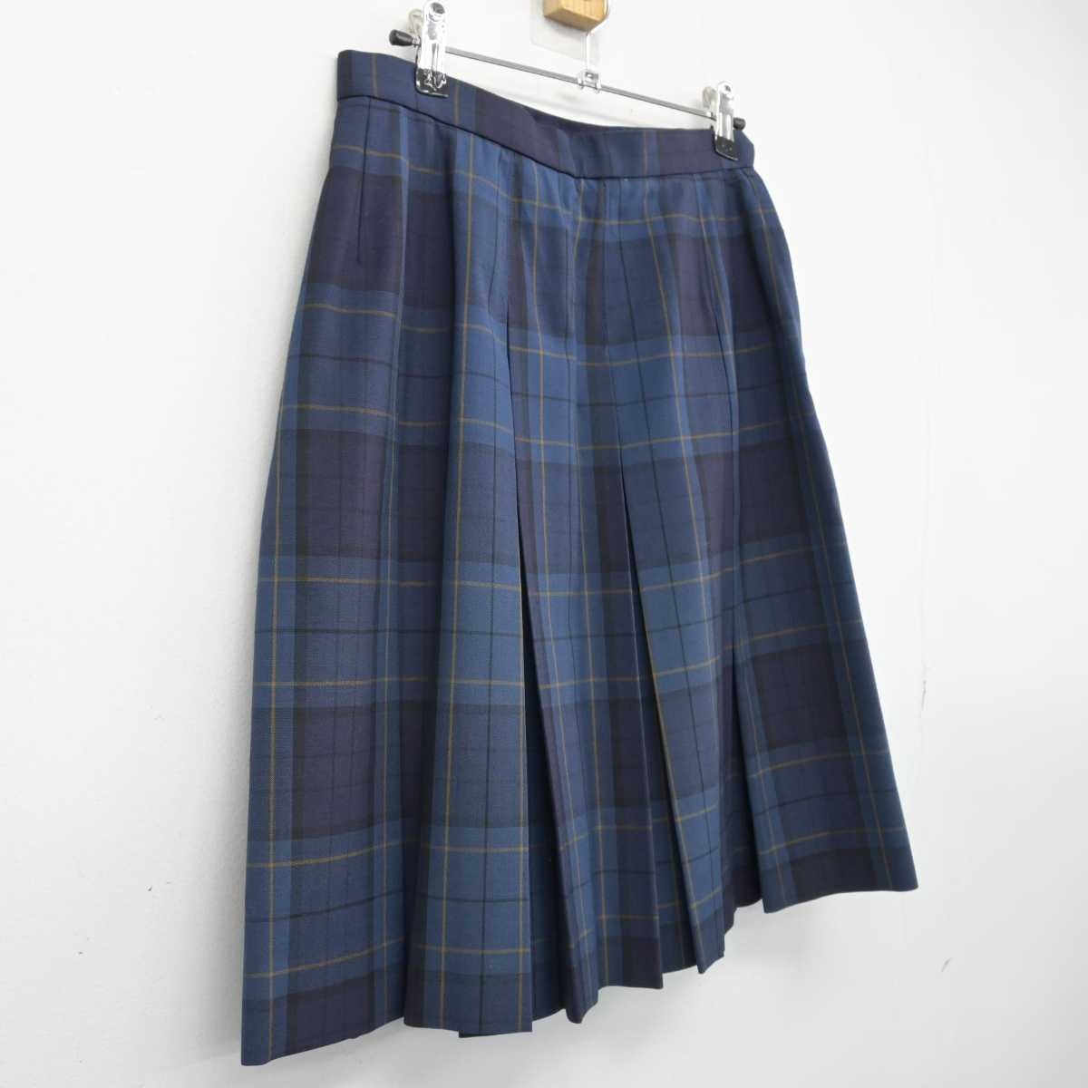 【中古】福岡県 福岡女子高等学校 女子制服 1点 (スカート) sf048102