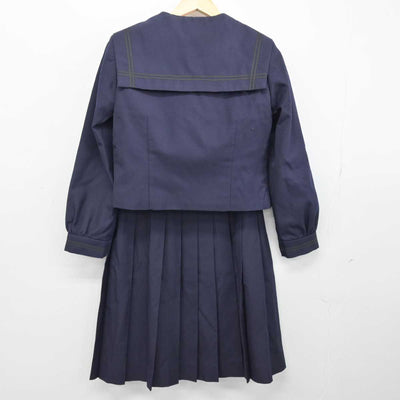 【中古】福島県 郡山商業高等学校 女子制服 3点 (セーラー服・シャツ・スカート) sf048104