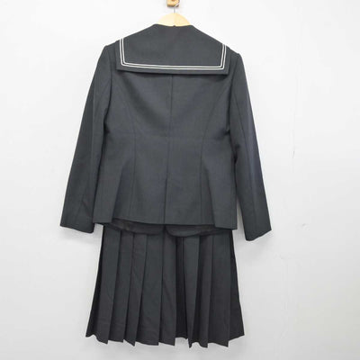 【中古】兵庫県 須磨東高等学校 女子制服 4点 (セーラー服・シャツ・スカート) sf048107