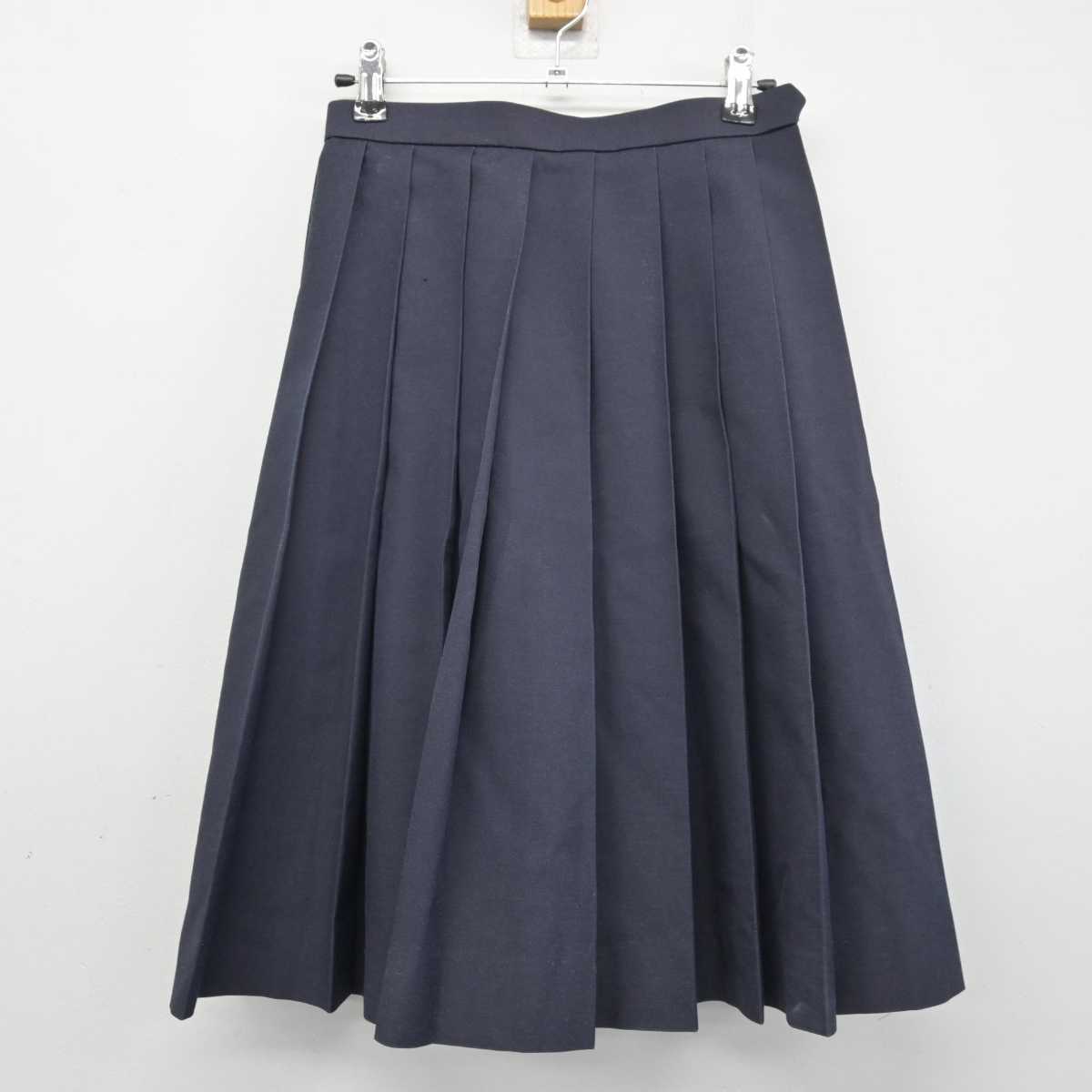 【中古】佐賀県 唐津東中学校 女子制服 3点 (セーラー服・スカート) sf048113