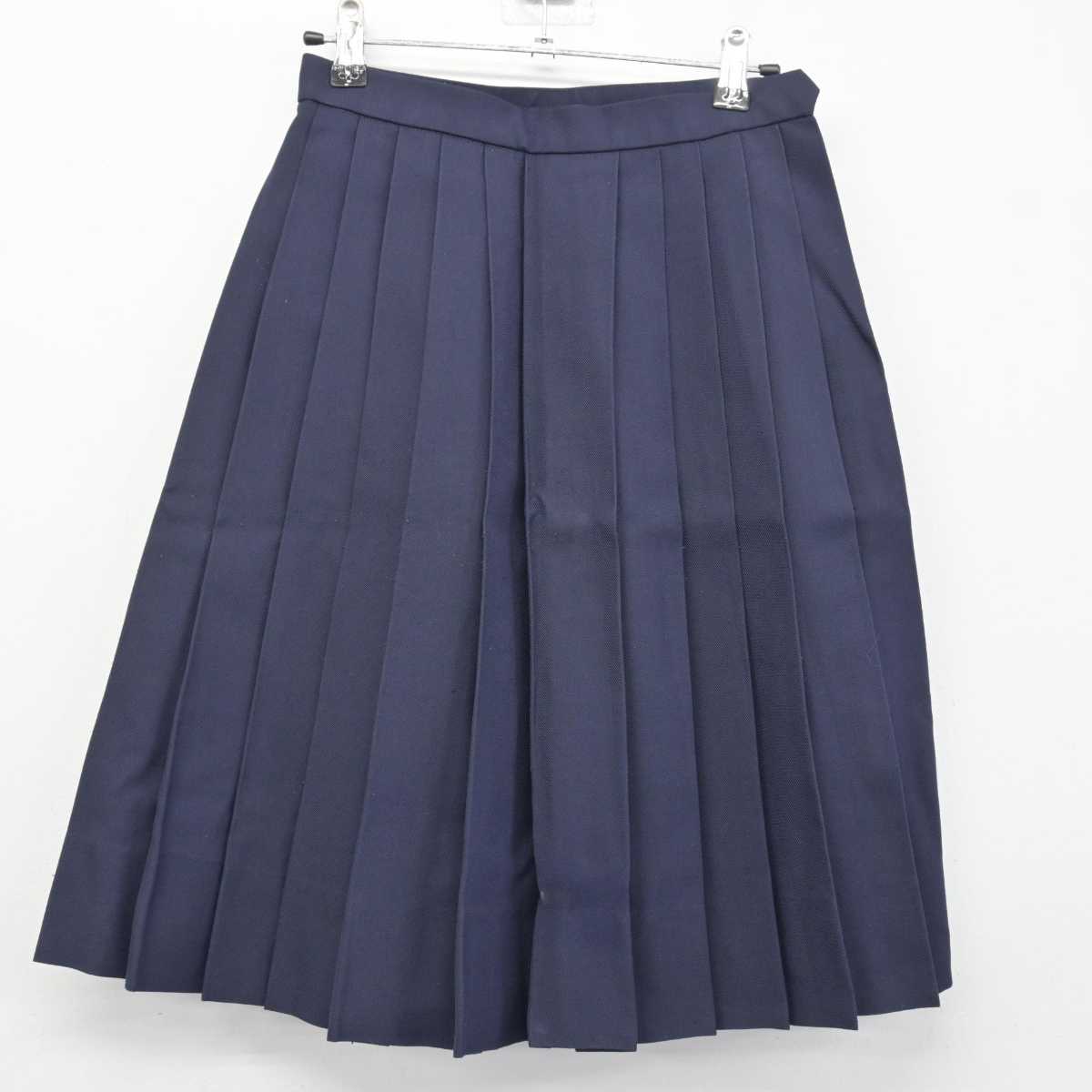 【中古】大阪府 十三中学校 女子制服 3点 (セーラー服・スカート) sf048118