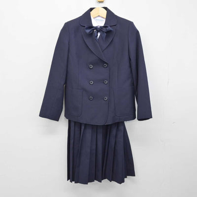 【中古】愛知県 椙山女学園高等学校 女子制服 4点 (ブレザー・シャツ・ジャンパースカート) sf048122