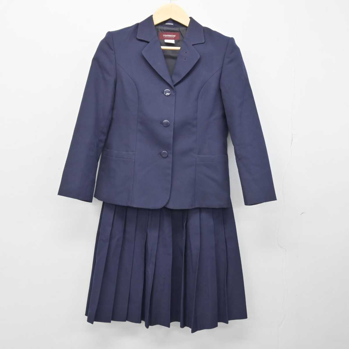 【中古】千葉県 八千代高等学校 女子制服 3点 (ブレザー・ベスト・スカート) sf048129