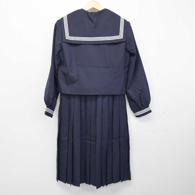 【中古】埼玉県 菖蒲中学校 女子制服 3点 (セーラー服・その他アイテム・ジャンパースカート) sf048140