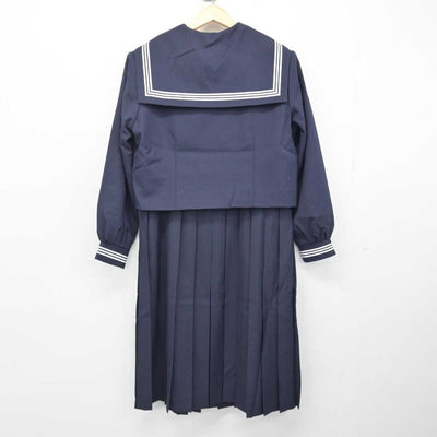 【中古】埼玉県 菖蒲中学校 女子制服 3点 (セーラー服・その他アイテム・ジャンパースカート) sf048141