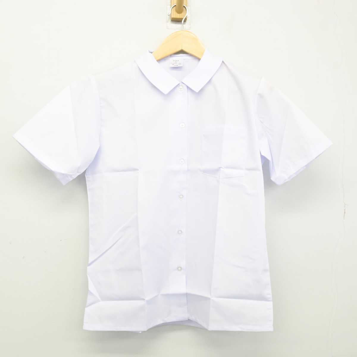 【中古】埼玉県 菖蒲中学校 女子制服 2点 (シャツ) sf048143