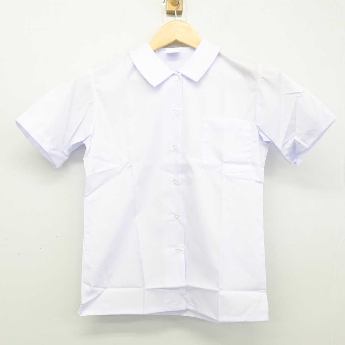 【中古】埼玉県 菖蒲中学校 女子制服 3点 (シャツ) sf048148