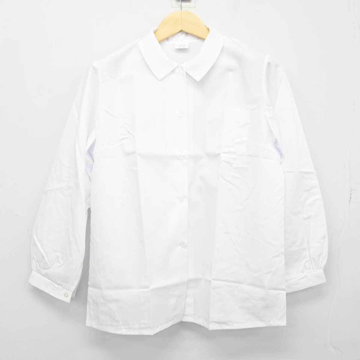 【中古】埼玉県 菖蒲中学校 女子制服 2点 (シャツ) sf048150