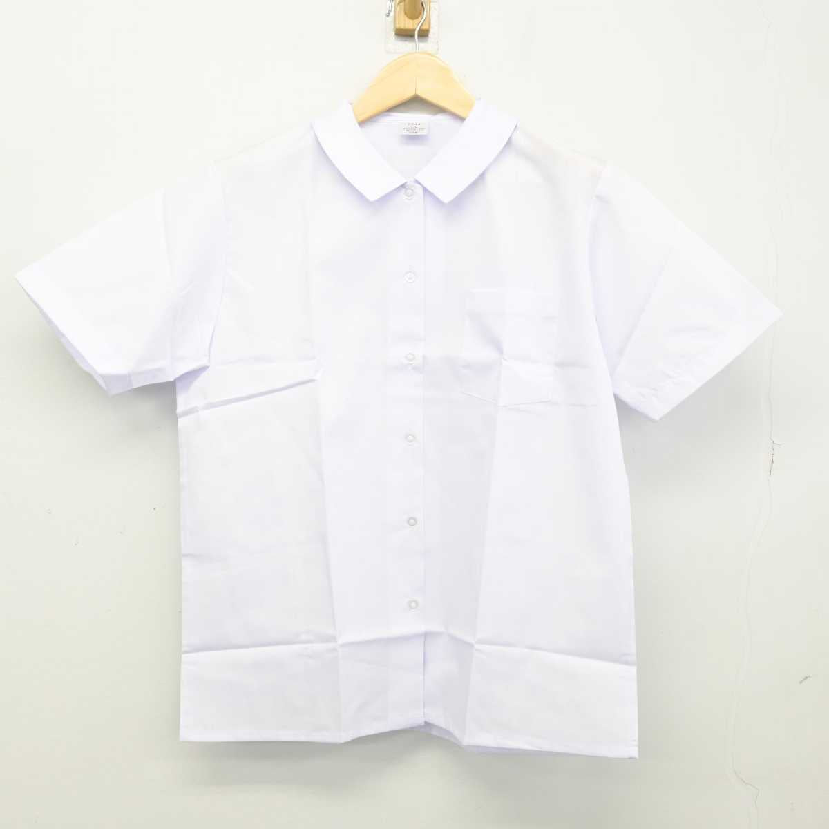 【中古】埼玉県 菖蒲中学校 女子制服 2点 (シャツ) sf048151