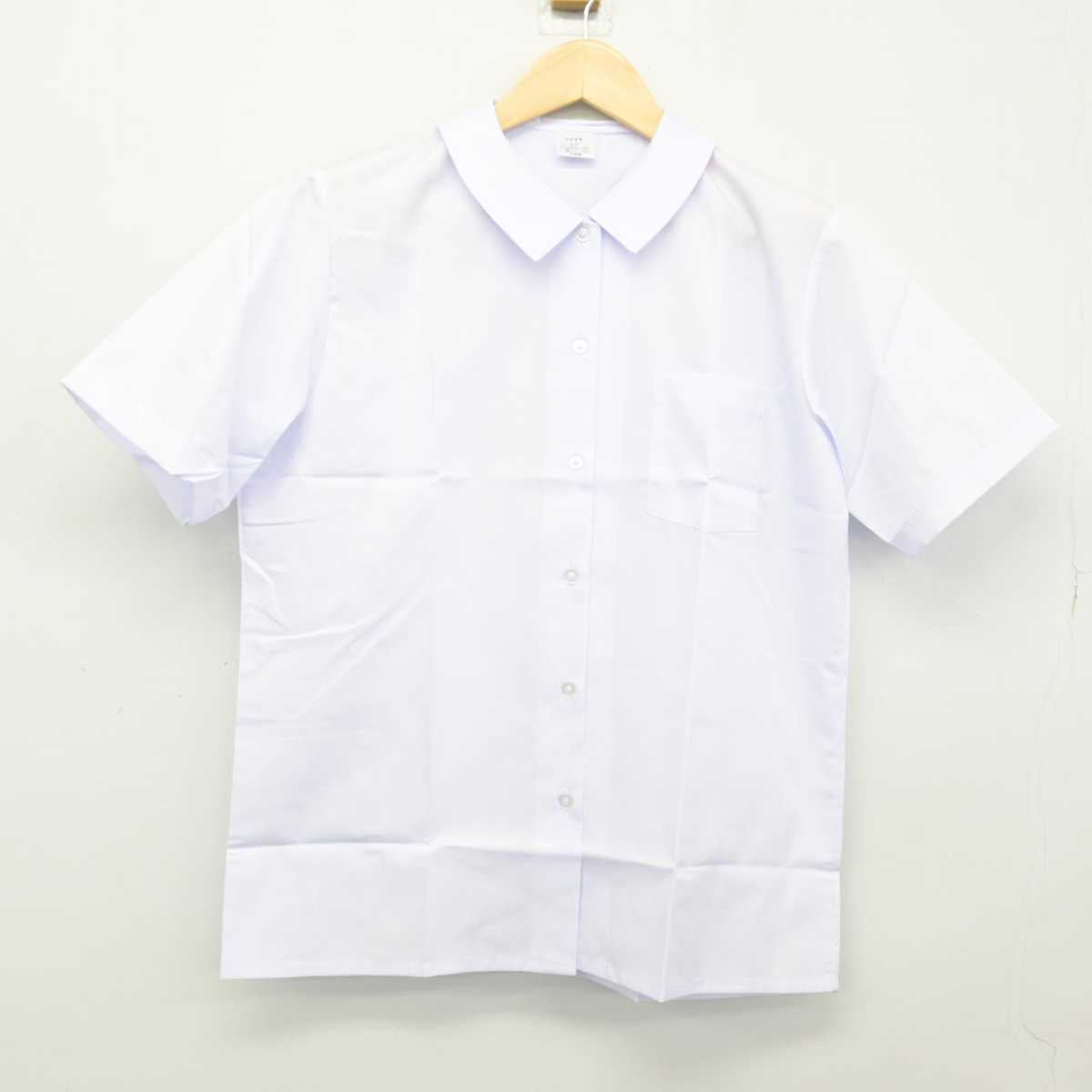 【中古】埼玉県 菖蒲中学校 女子制服 2点 (シャツ) sf048153