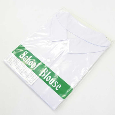 【中古】埼玉県 菖蒲中学校 女子制服 2点 (シャツ) sf048153