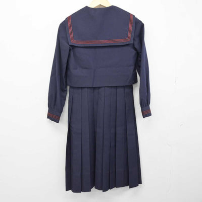 【中古】福岡県 福岡女学院中学校・高等学校 女子制服 2点 (セーラー服・ジャンパースカート) sf048154