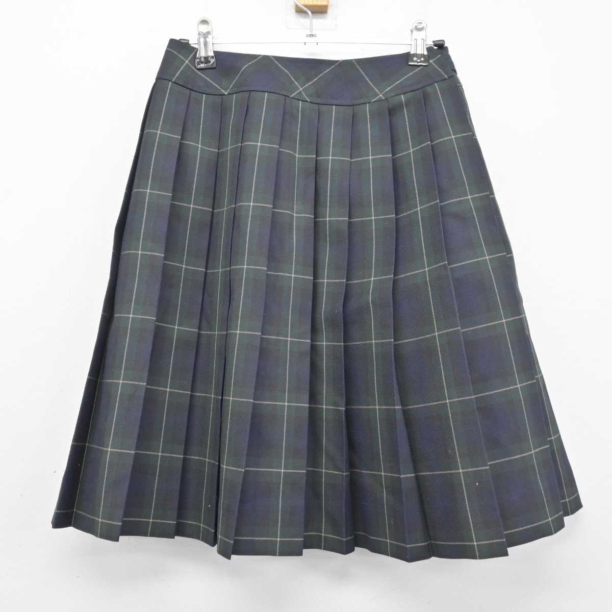 【中古】熊本県 玉名女子高等学校 女子制服 4点 (ブレザー・シャツ・スカート) sf048156