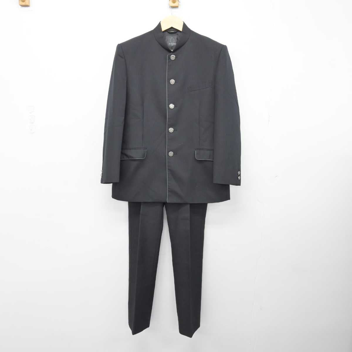 【中古】滋賀県 比叡山高等学校 男子制服 3点 (学ラン・ズボン・ズボン) sf048174