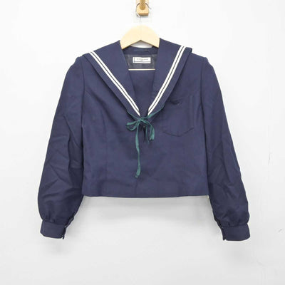 【中古】岐阜県 島中学校 女子制服 4点 (セーラー服・スカート・スカート) sf048179