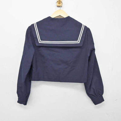 【中古】岐阜県 島中学校 女子制服 3点 (セーラー服・スカート) sf048180