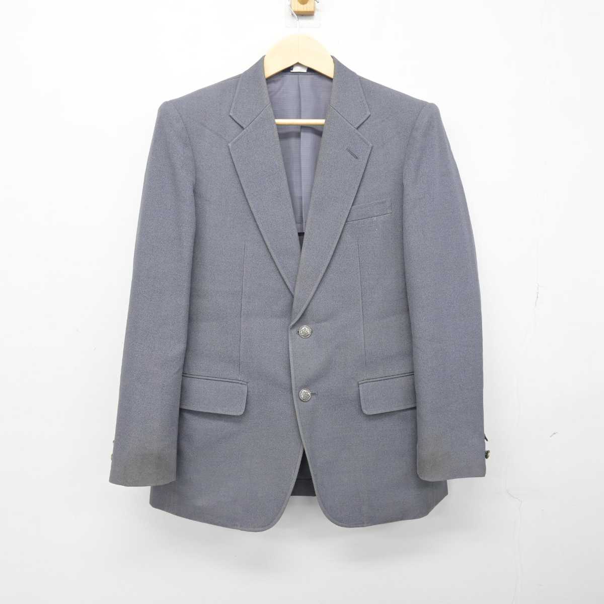 【中古】福井県 社中学校 男子制服 4点 (ブレザー・ズボン・ズボン) sf048181