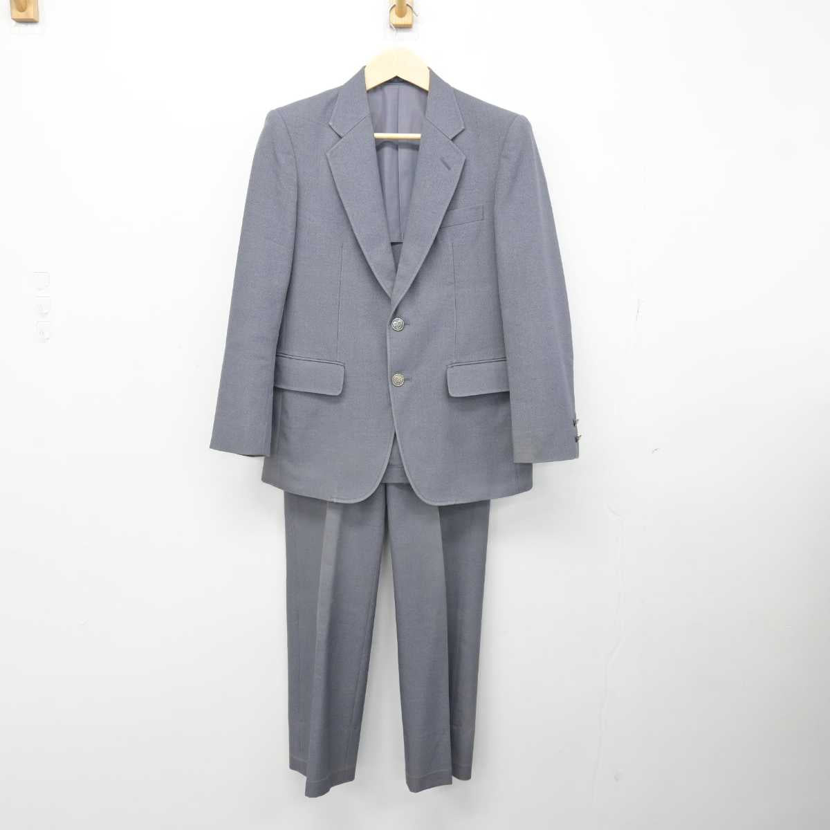 【中古】福井県 社中学校 男子制服 3点 (ブレザー・ズボン・ズボン) sf048182