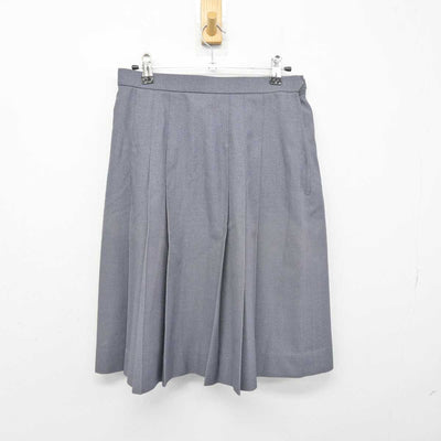 【中古】岐阜県 社中学校 女子制服 4点 (ブレザー・ニット・スカート) sf048184