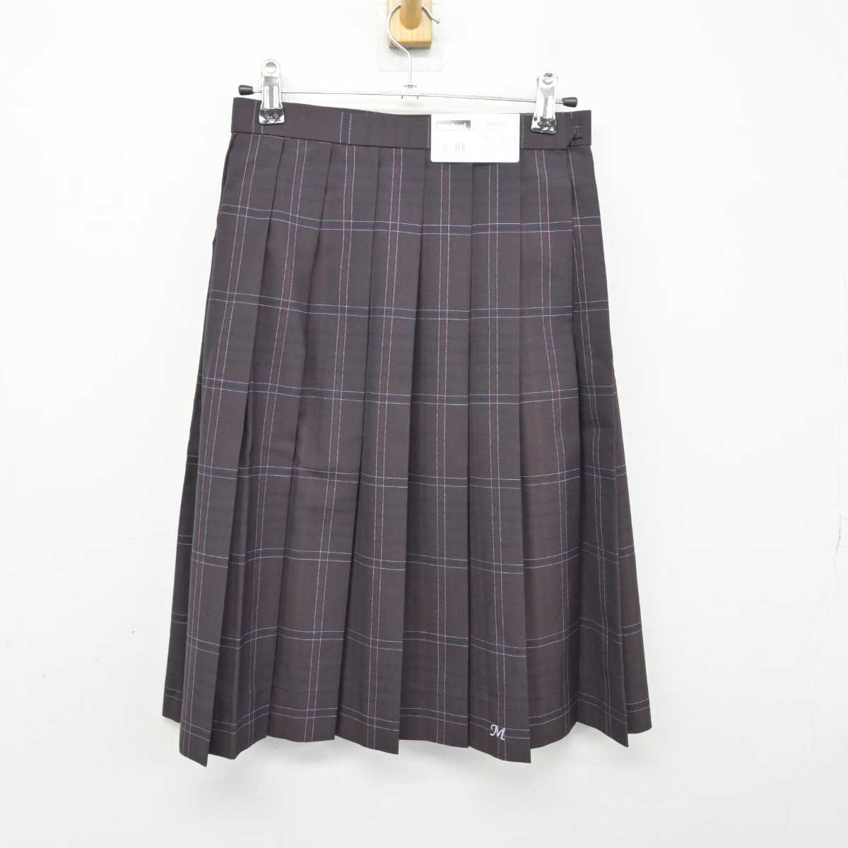 【中古】大阪府 松原高等学校 女子制服 3点 (シャツ・スカート) sf048204