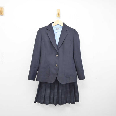 【中古】神奈川県 今泉中学校 女子制服 3点 (ブレザー・シャツ・スカート) sf048214