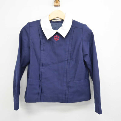 【中古】奈良県 育英西中学校 女子制服 2点 (ブレザー・スカート) sf048249