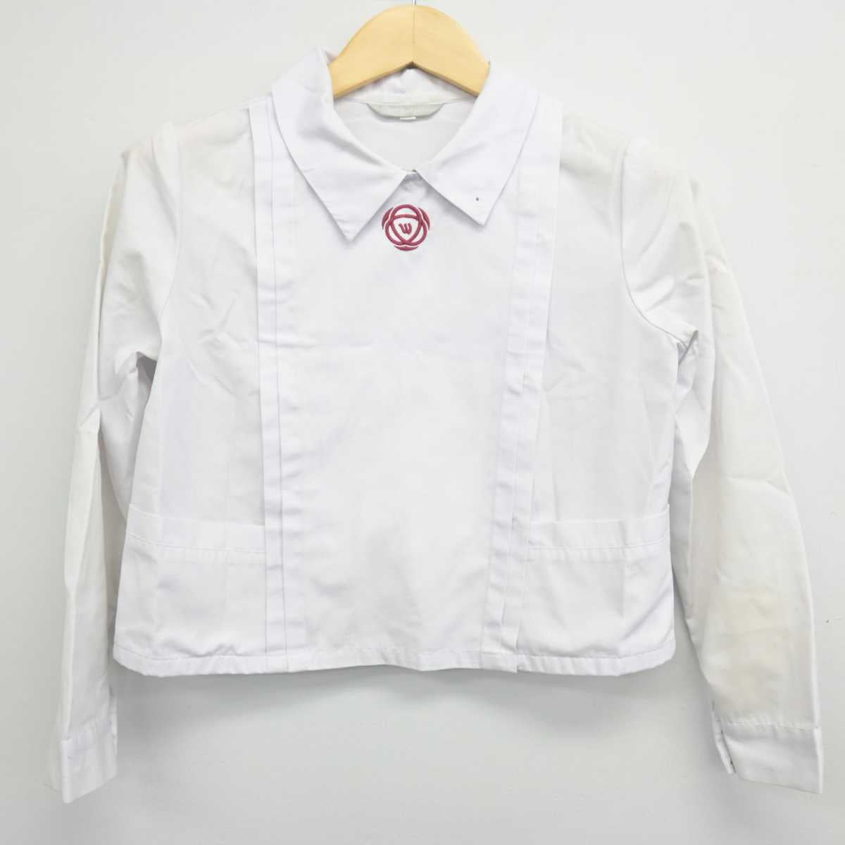 【中古】奈良県 育英西中学校 女子制服 3点 (ブレザー・シャツ・スカート) sf048251