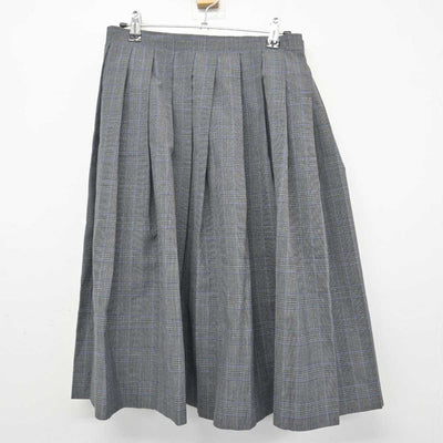 【中古】福岡県 北九州市中学校スタンダード標準服 女子制服 2点 (シャツ・スカート) sf048256