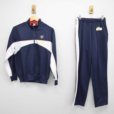 【中古】福岡県 南曽根中学校 女子制服 2点 (ジャージ 上・ジャージ 下) sf048259