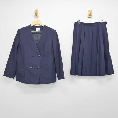 【中古】宮城県 気仙沼中学校 女子制服 2点 (ブレザー・スカート) sf048270