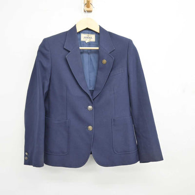 【中古】新潟県 柏崎商業高等学校 女子制服 2点 (ブレザー・スカート) sf048274