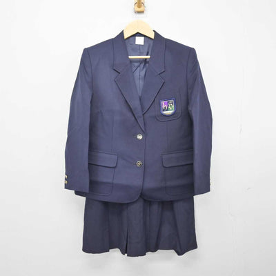 【中古】埼玉県 菖蒲高等学校 女子制服 2点 (ブレザー・スカート) sf048275