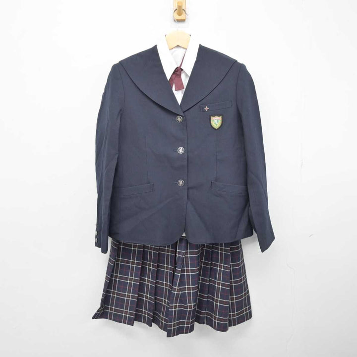 【中古】岐阜県 大垣日本大学高等学校 女子制服 3点 (ブレザー・シャツ・スカート) sf048276 | 中古制服通販パレイド