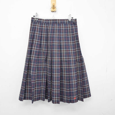 【中古】岐阜県 大垣日本大学高等学校 女子制服 2点 (シャツ・スカート) sf048279