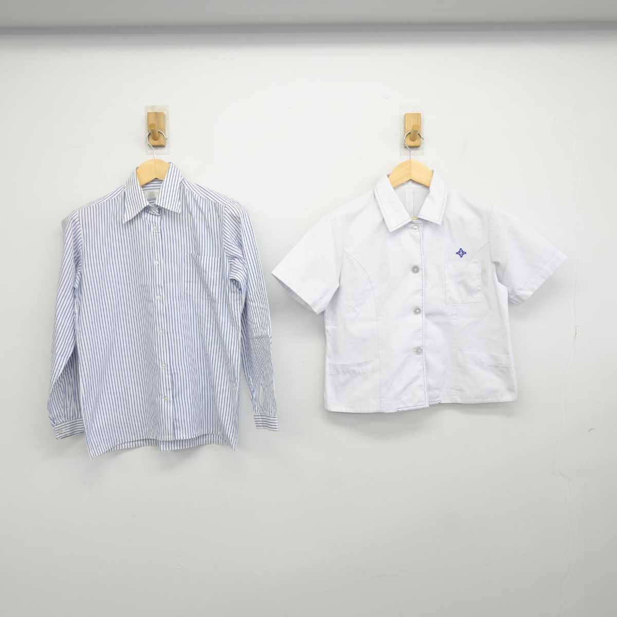 【中古】長崎県 北陽台高等学校 女子制服 2点 (シャツ・シャツ) sf048285