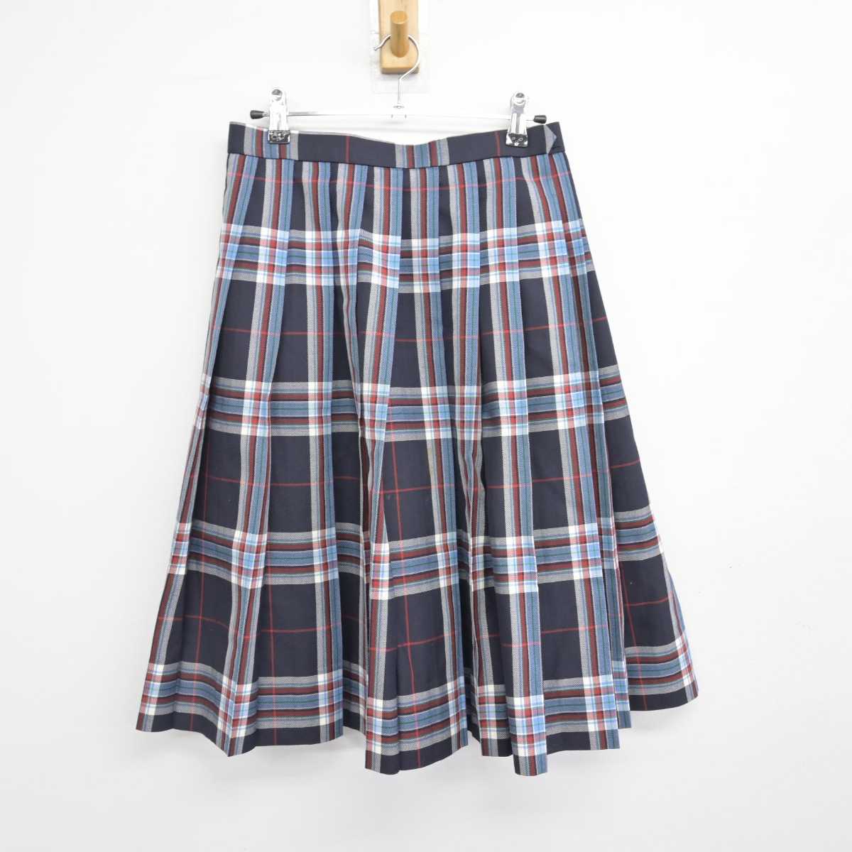 【中古】大阪府 四條畷学園中学校 女子制服 4点 (ブレザー・シャツ・スカート) sf048309