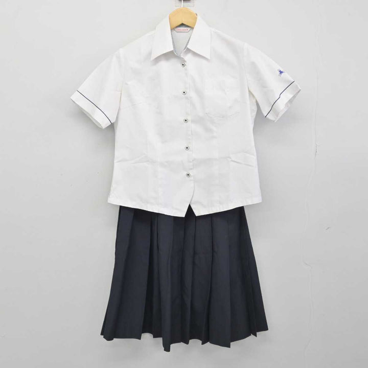 中古】福岡県 小郡高等学校 女子制服 2点 (シャツ・スカート 中古】福岡県 小郡高等学校 女子制服 2点 (シャツ・スカート