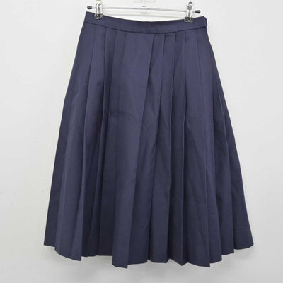 【中古】静岡県 清水第七中学校 女子制服 3点 (セーラー服・スカート) sf048329